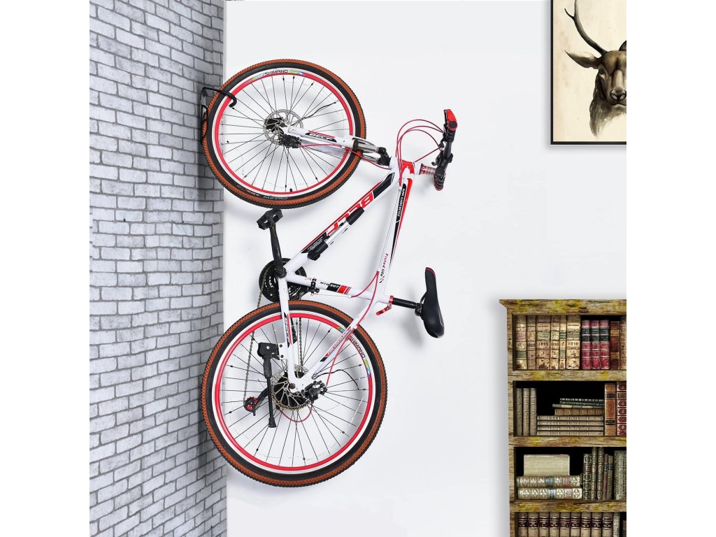 držák na kolo na zeď